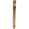 Ekena Millwork Legacy Arts & Crafts Smooth Bracket, Western Red Cedar, 3 1/2"W x 30"D x 42"H BKT04X30X42LEC03SWR - alternate 3
